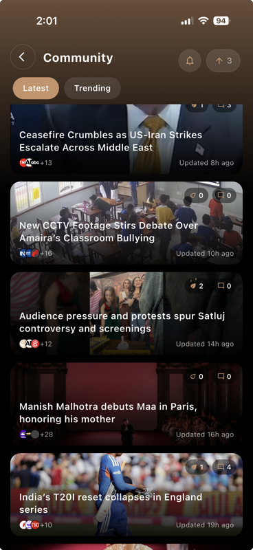 Community discussion